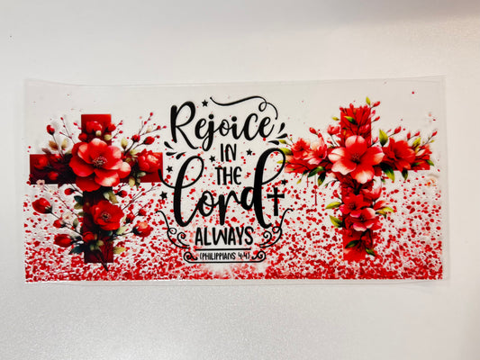 “Rejoice”