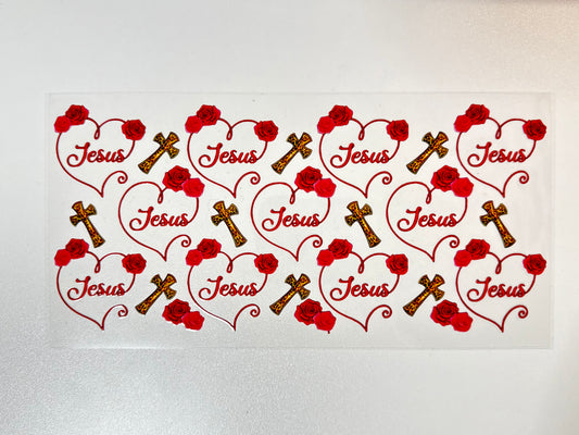 “Jesus heart & cross”