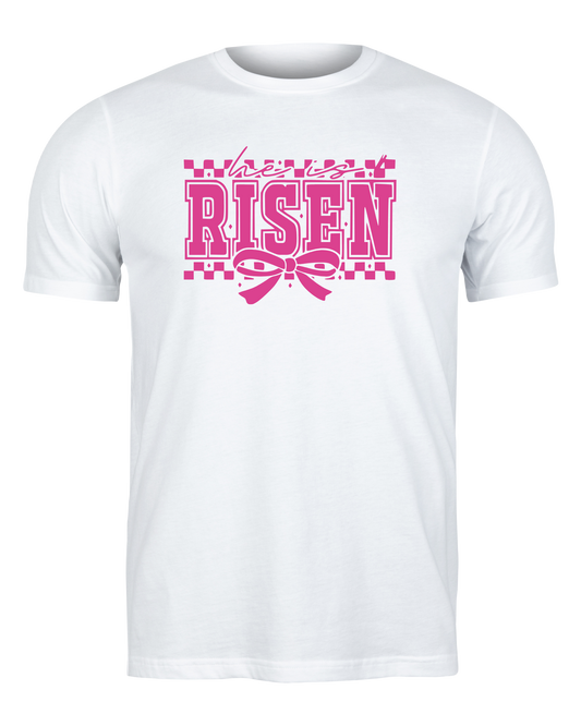 He Is Risen Short Sleeve Tshirt